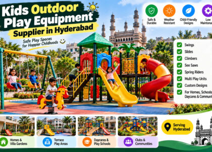 Kids Outdoor Play Equipment Supplier in Hyderabad