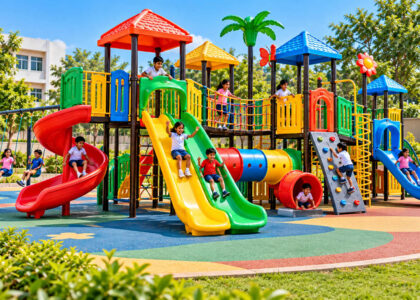 Multi Activity Play Stations for Parks and Schools in India