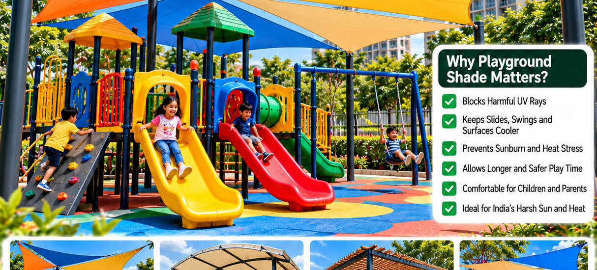 Playground Shade Sails and Canopies in India | Buying Guide