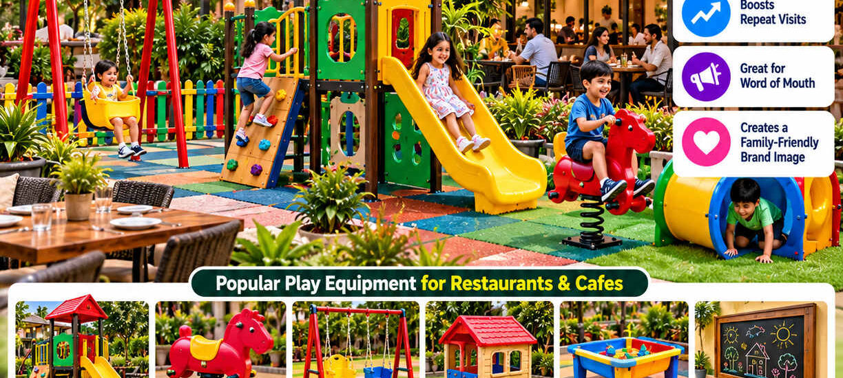 Outdoor Play Equipment for Restaurants and Cafes in India