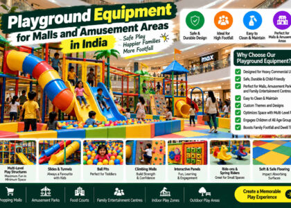 Playground Equipment for Malls and Amusement Areas in India