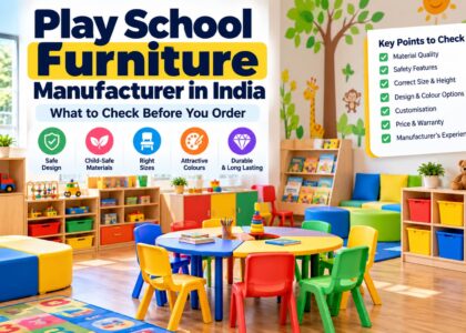 Play School Furniture Manufacturer in India: Buying Guide