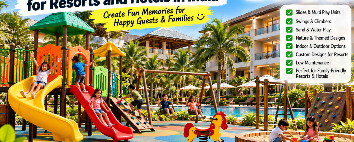 Playground Equipment for Resorts and Hotels in India