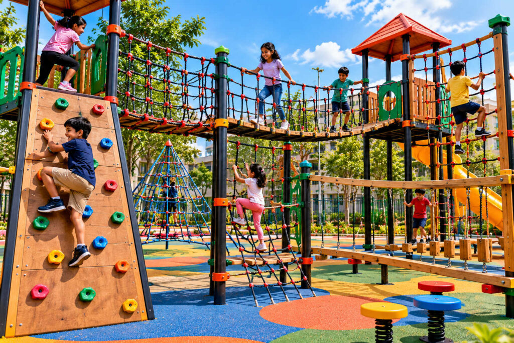 Climbing Frames and Rope Courses for Kids in India: What to Choose and What to Check