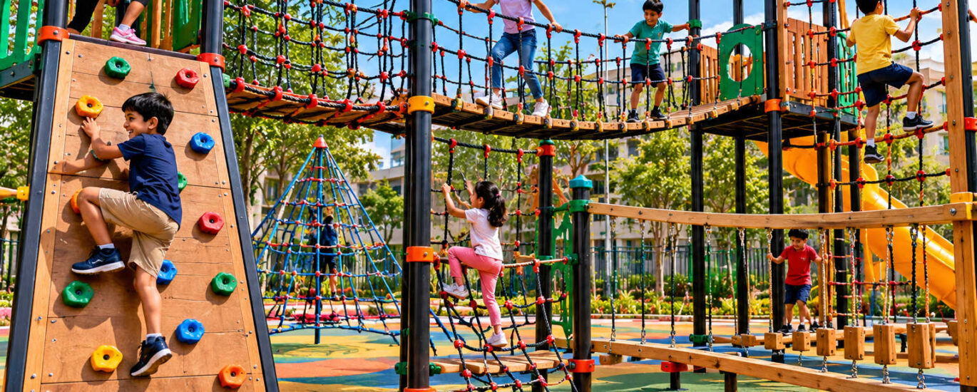 Climbing Frames and Rope Courses for Kids in India