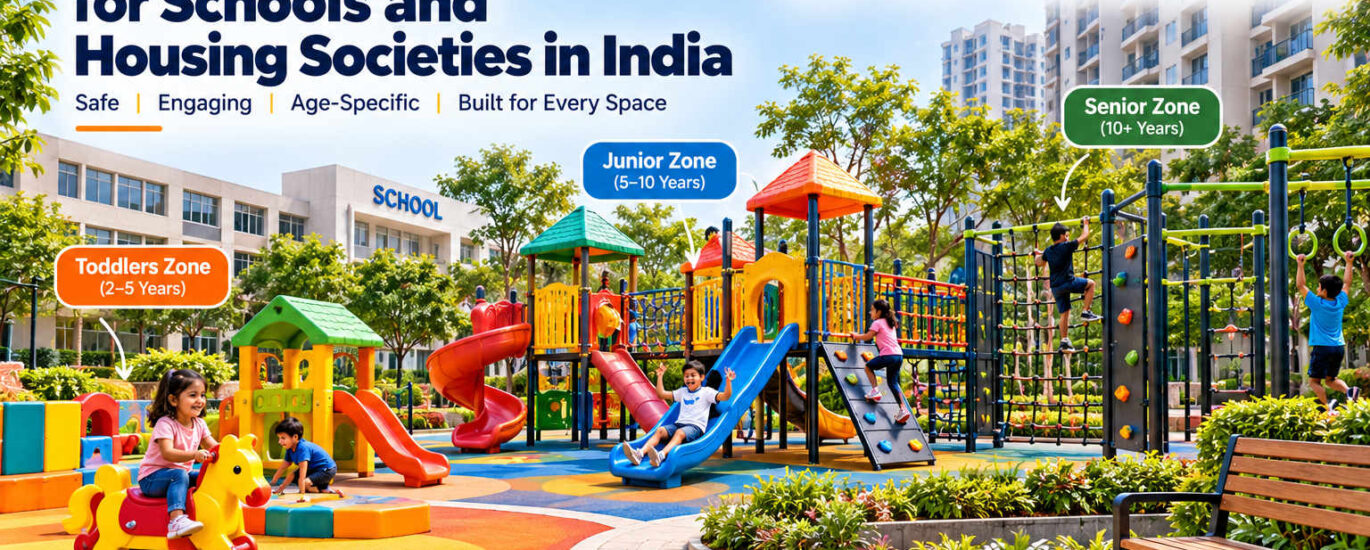 ustom Playground Design for Schools & Housing Societies in India