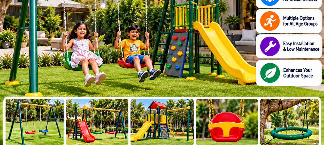 Swing Sets for Home Gardens and Villas in India