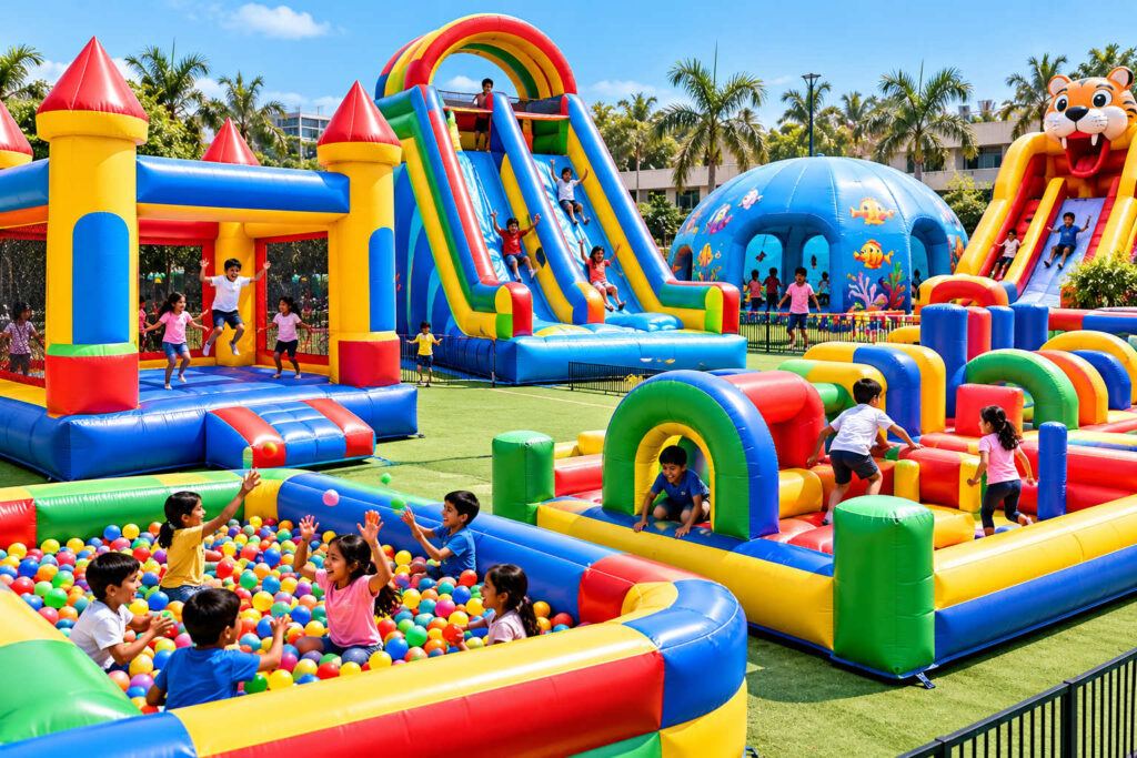 Inflatable Amusement Park Equipment Manufacturer in India: What Buyers Should Ask First