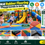 Anti-Skid Rubber Flooring for Playgrounds in India