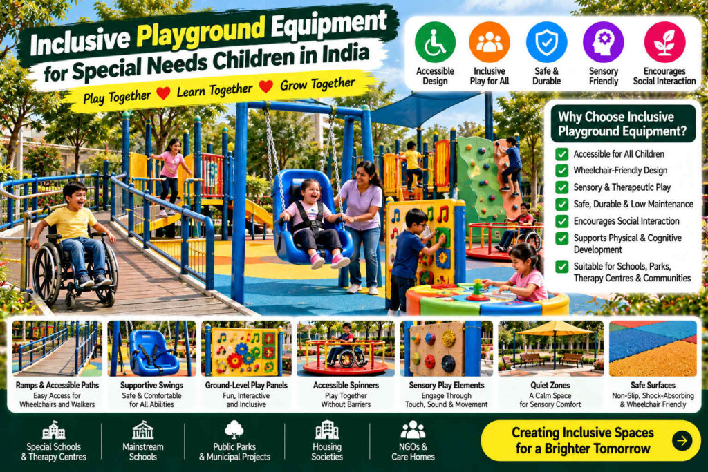 Inclusive Playground Equipment for Special Needs Children in India: Designing a Space Every Child Can Use